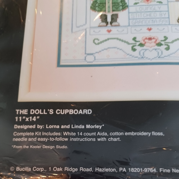 BUCILLA Village Antique Shop Counted Cross Stitch Kit #41176